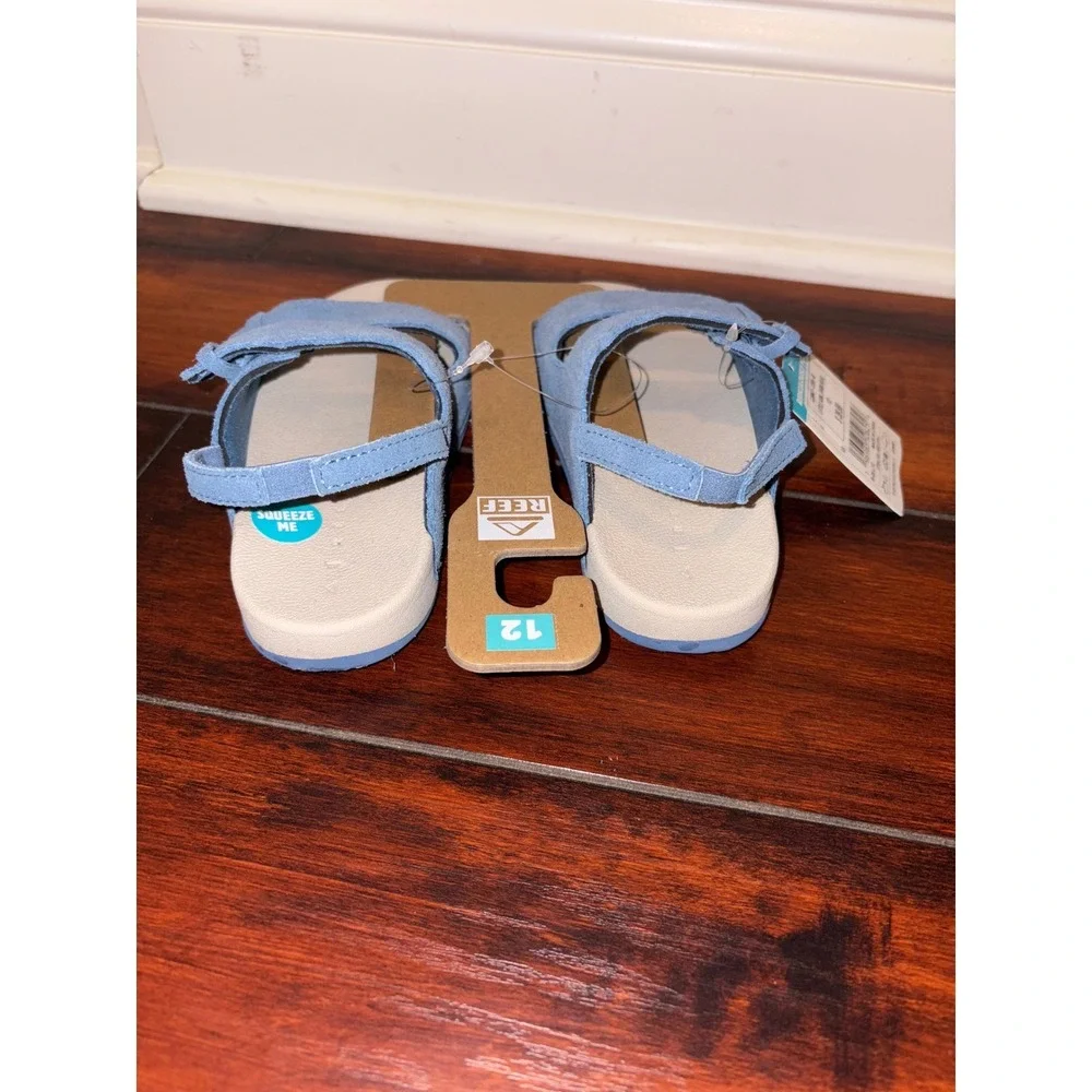 New‎ Reef Little Ojai Toddler Kids Sandals Hook and Loop light Blue Size 13 $40